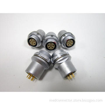 Compatible Lemo B series HEG socket push-pull self-locking connector